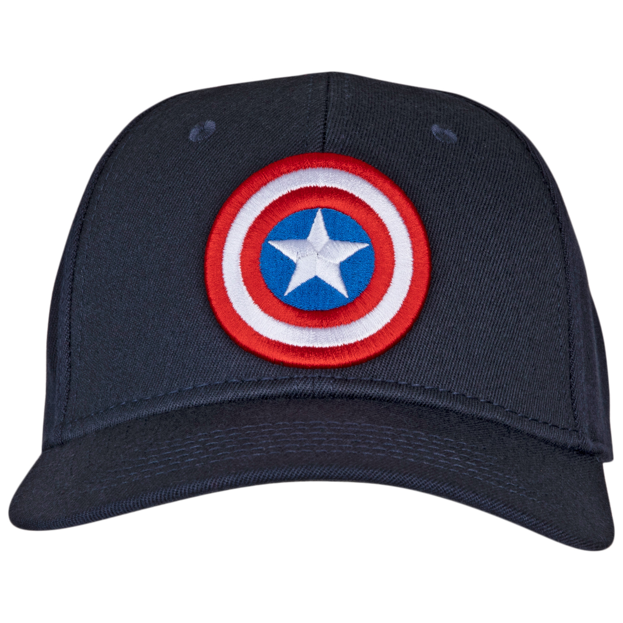 Marvel Captain America Shield Symbol Fitted Dad Hat